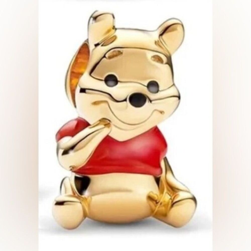 NWOT Winnie the Pooh Bear Disney x Pandora FIT Charm